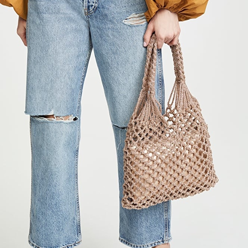 NWT Sam Edelman summer hobo Rose gold